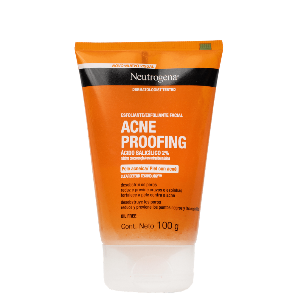 Neutrogena Acne Proofing - Esfoliante Facial 100g BLZ