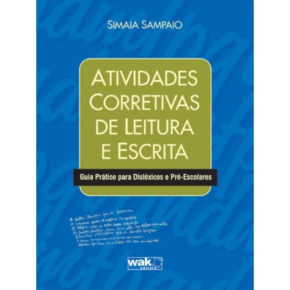 Atividades Corretivas De Leitura E Escrita
