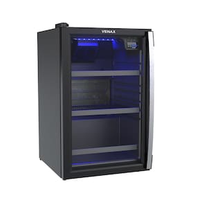 Cervejeira Expositora 100L Blue Light Porta de Vidro Invertida EXPVQBL100PI 220V - Venax