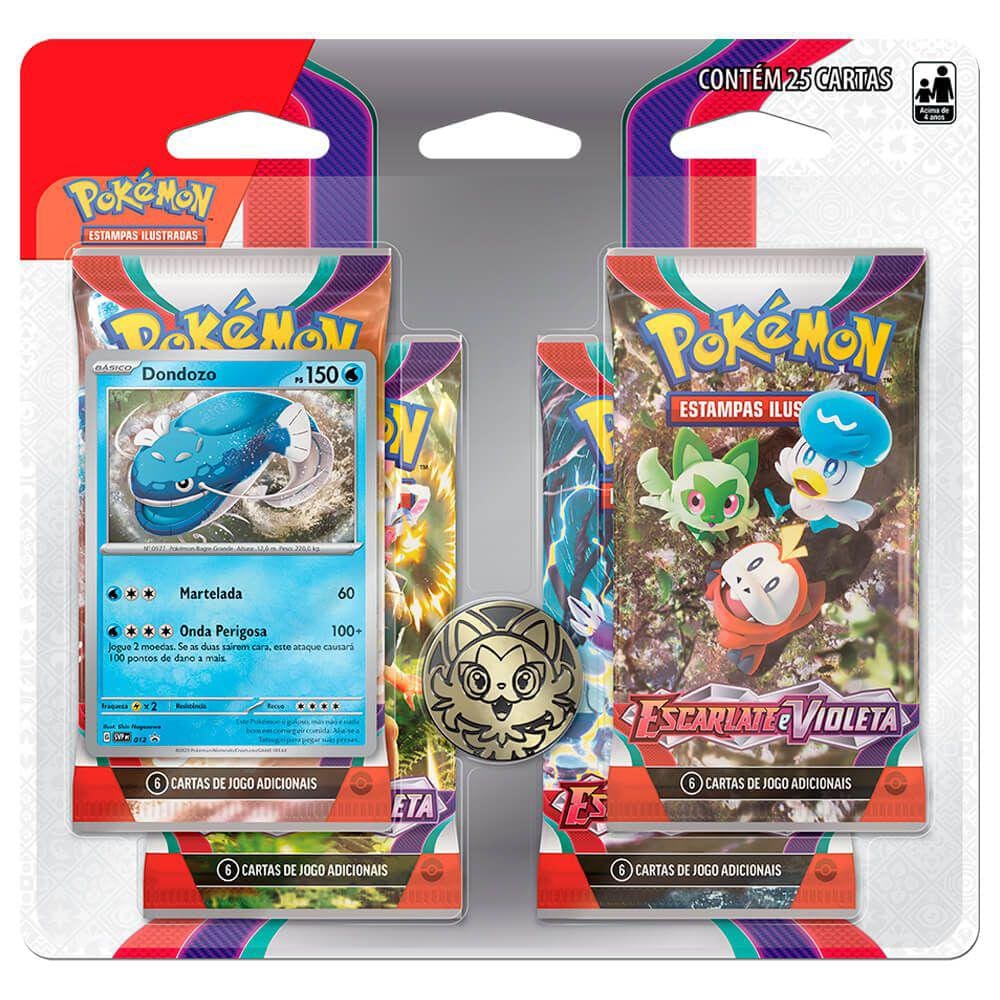 Pokémon TCG: SWSH11 Origem Perdida 2 Quad Pack - Weavile e