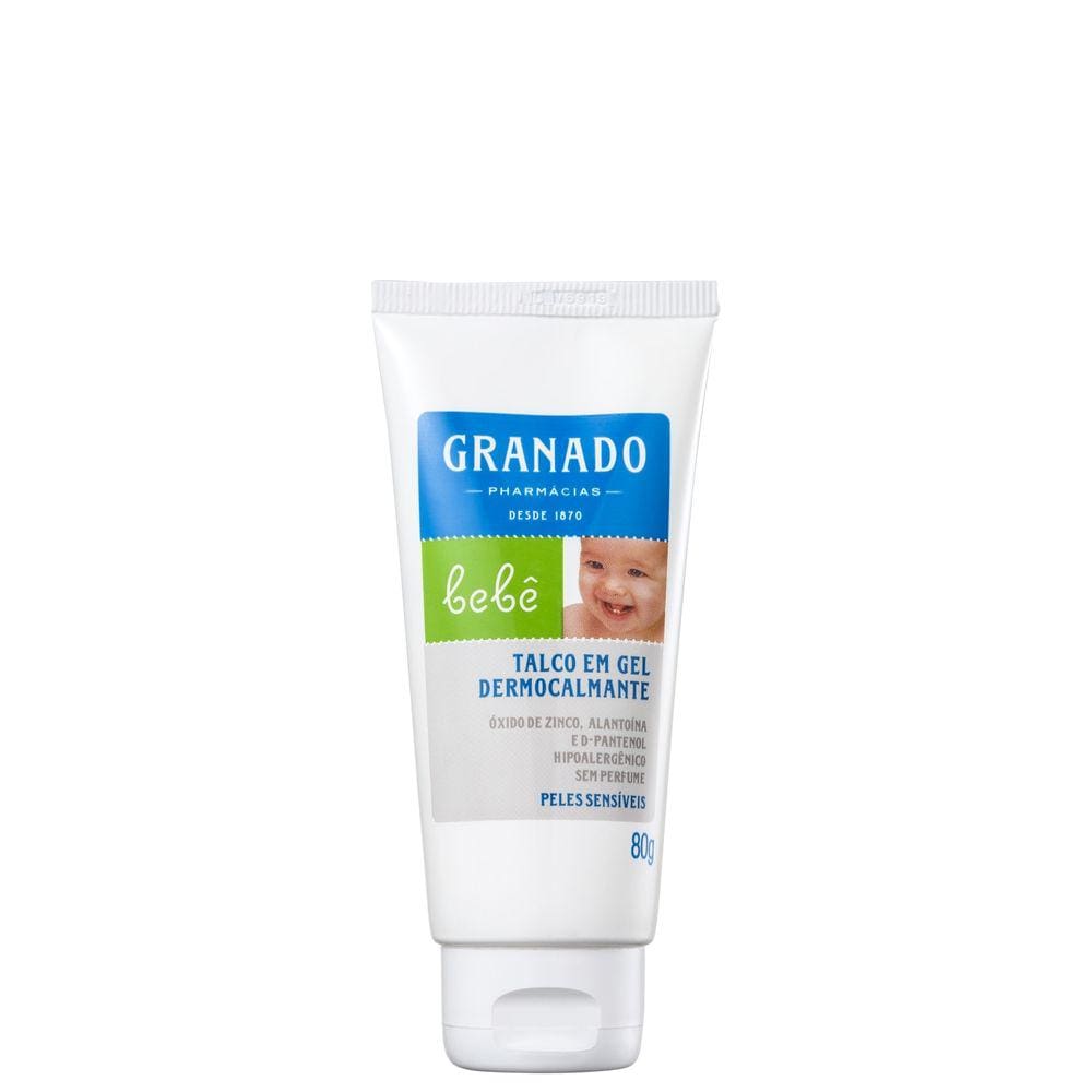 Granado Bebê Dermocalmante Peles Sensíveis - Talco 80g BLZ