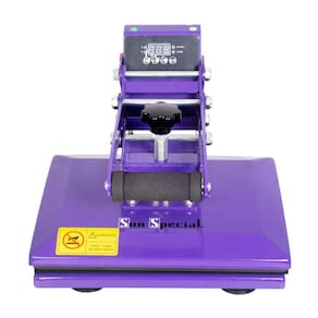 Prensa Térmica Plana Roxa SS-ZH-2122 220v - Sun Special