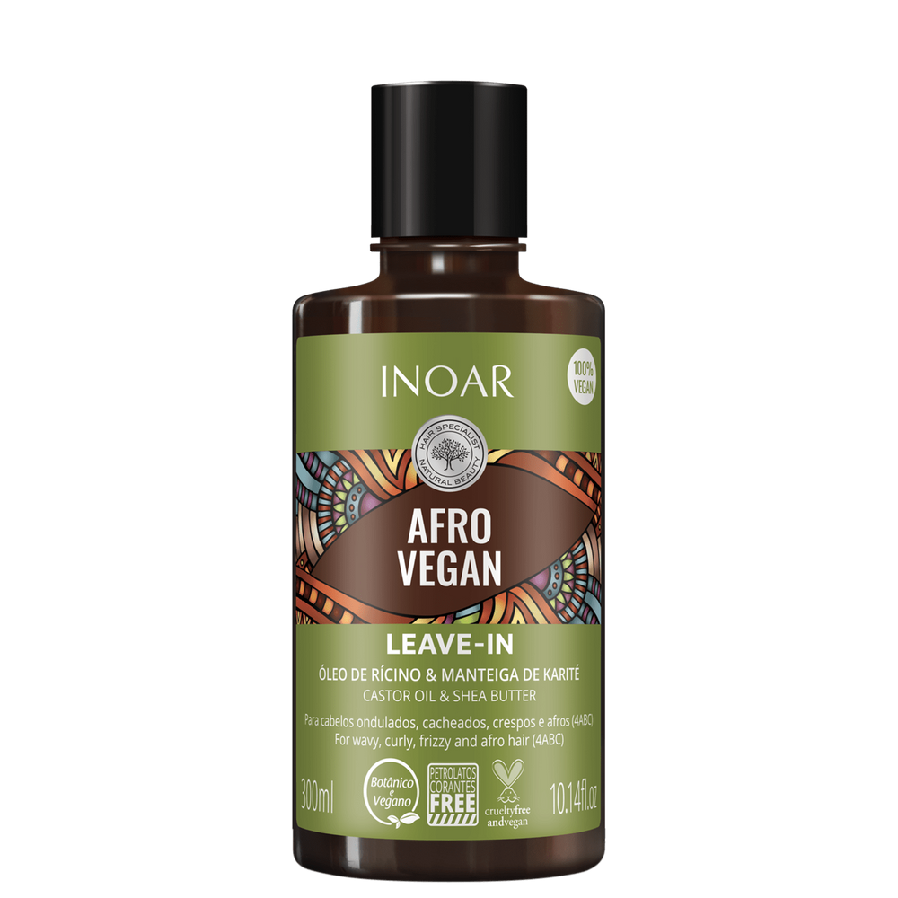 Inoar Afro Vegan - Leave-in 300ml Blz