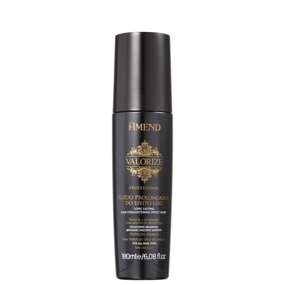 Amend Valorize Prolongador Efeito Liso - Alisador 180ml Blz