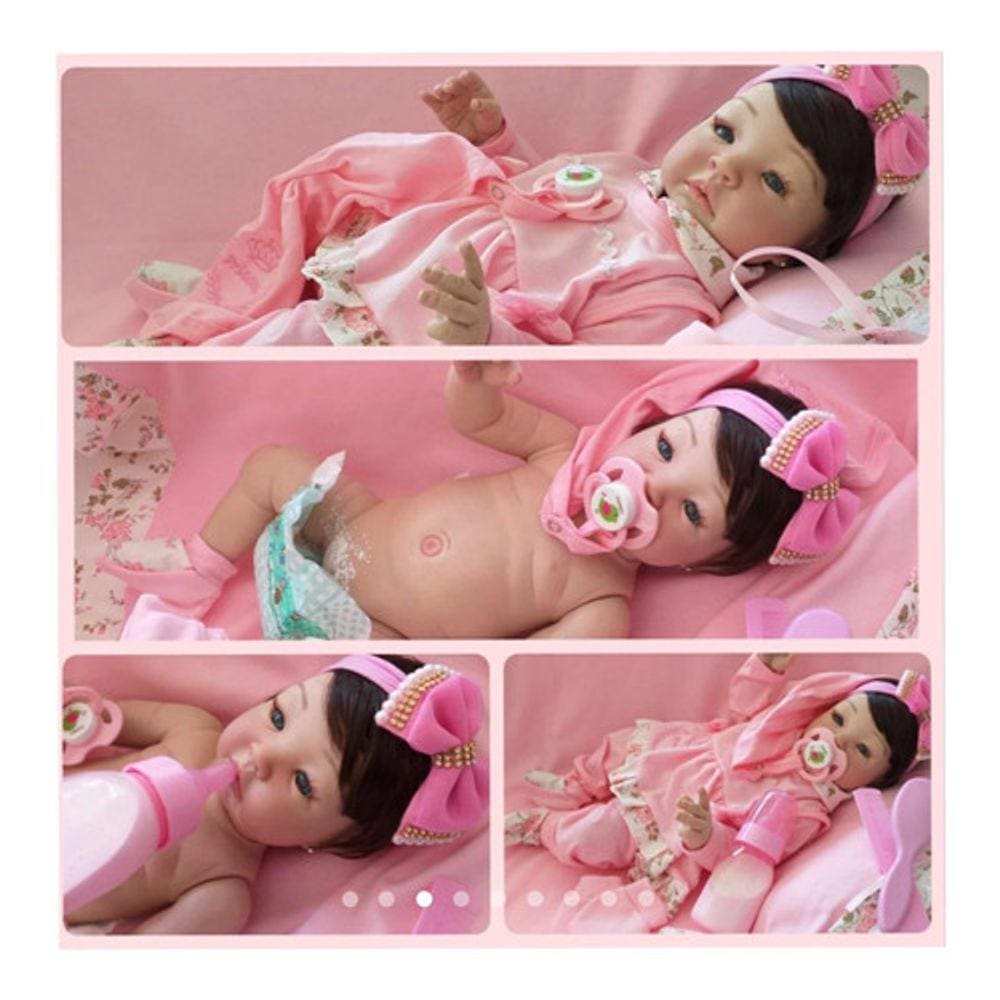 Boneca bebe reborn corpo de silicone em promoção