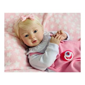 Bebe Reborn Kylin , Realista Loirinha Toma Banho Silicone