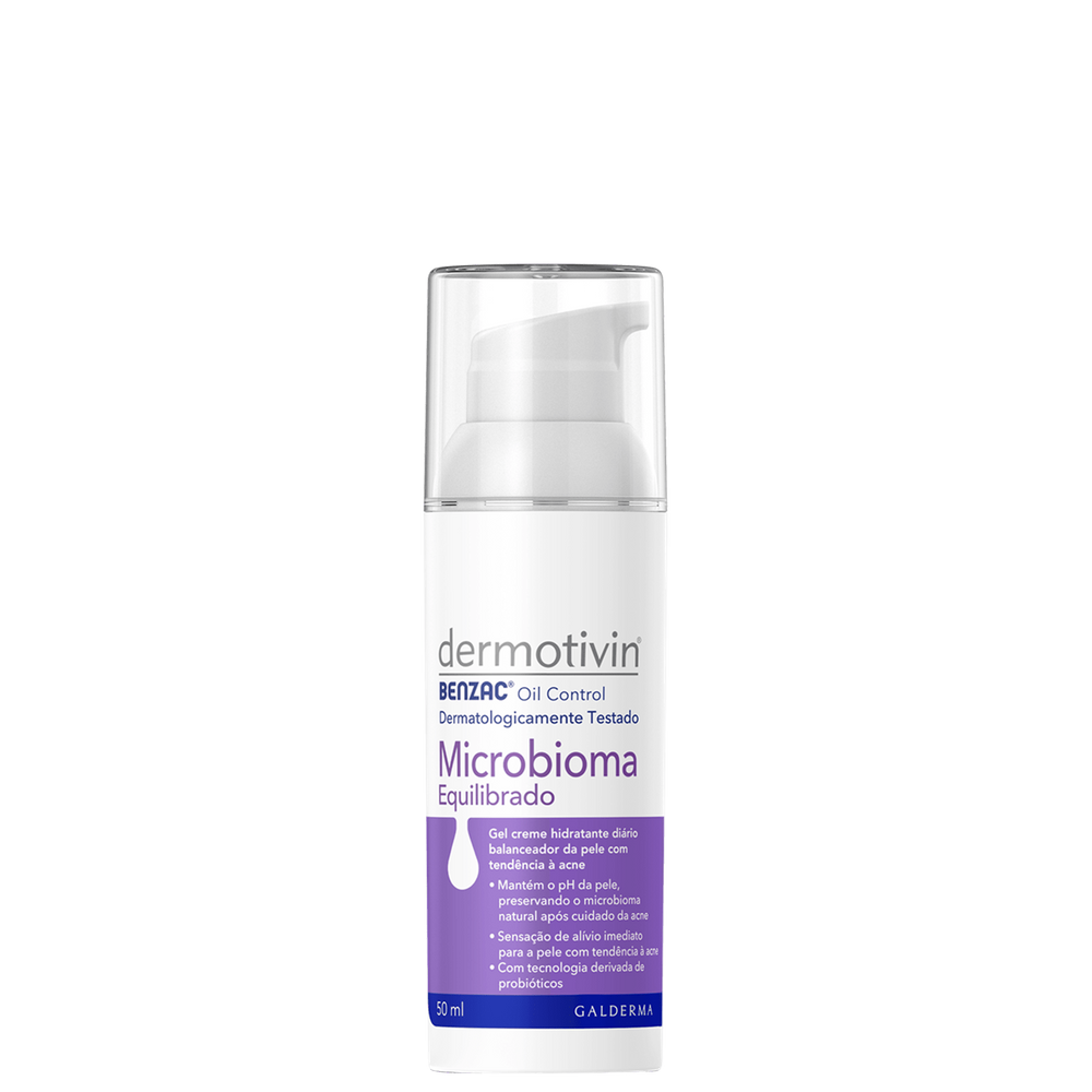 Dermotivin Benzac Oil Control - Hidratante Facial 50ml