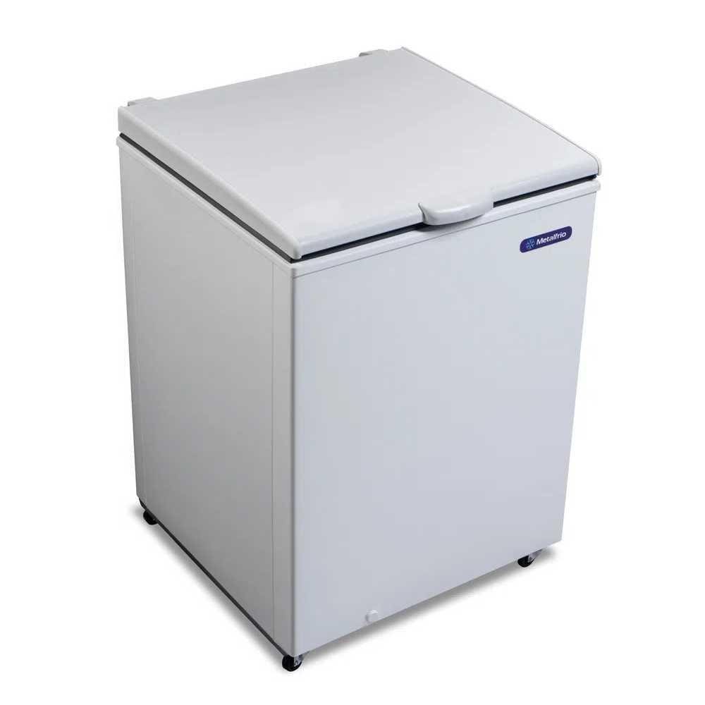 Freezer Horizontal Dupla Ação 166 Litros Tampa Cega DA170 220V - Metalfrio