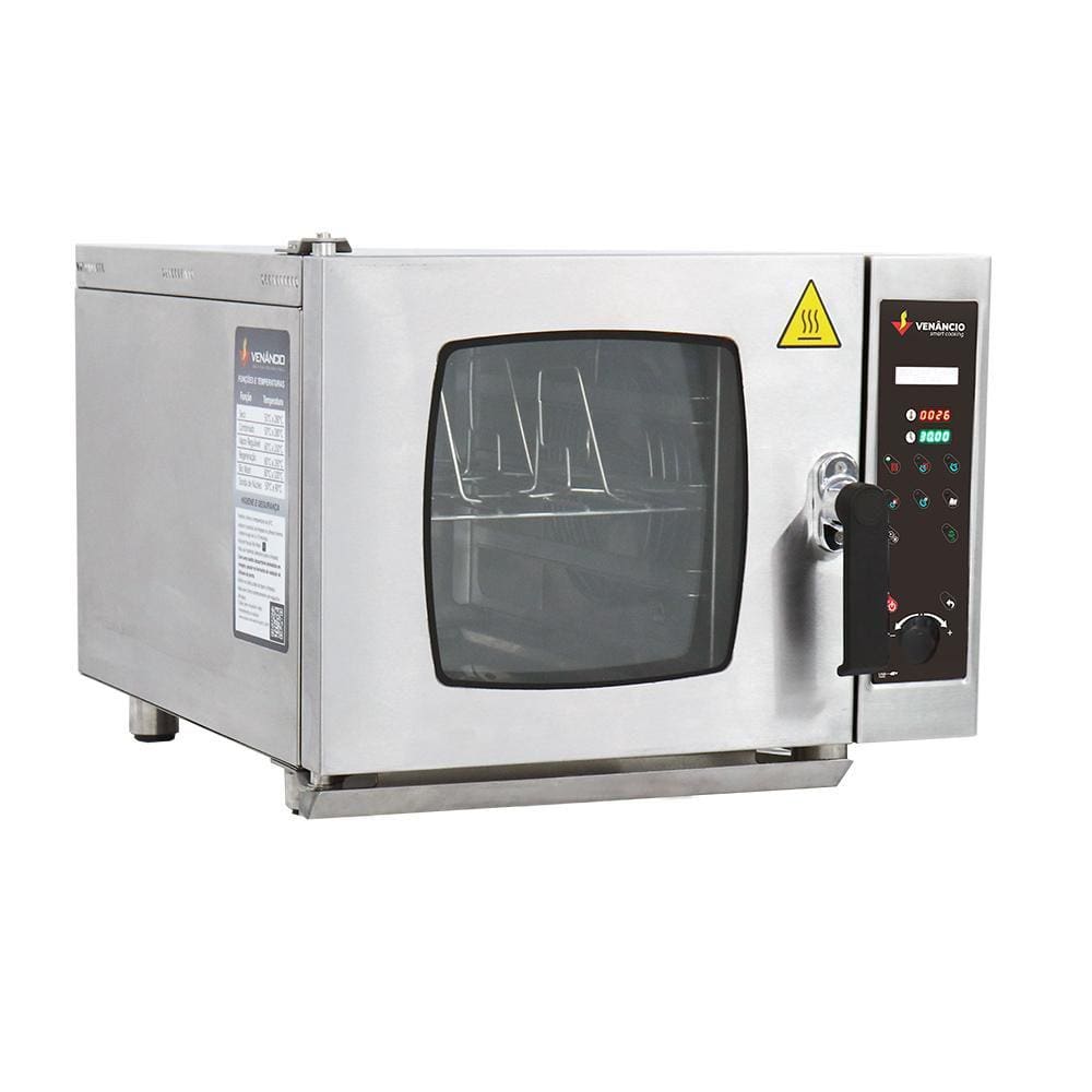 Forno Combinado Don Bidone 3 GN Elétrico Monifasico 220V Venâncio FCDB3E