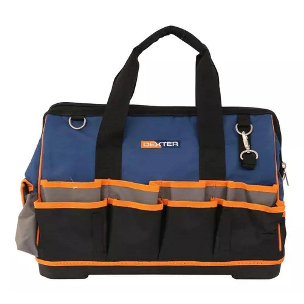 Mala Ferramentas Profissional 47x26x33cm 43 Bolsos 45 Litros