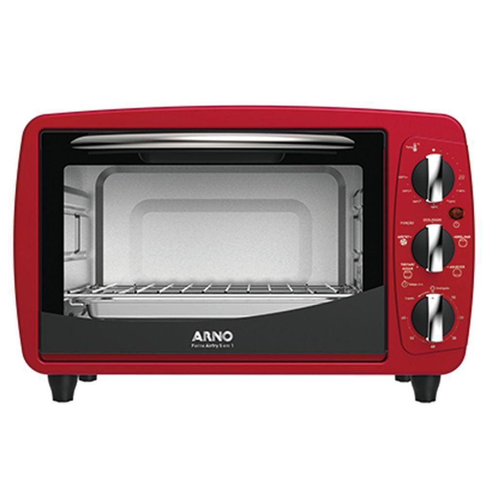 Forno Elétrico Airfry 5 em 1 220V 20L Vermelho FOR3 - Arno