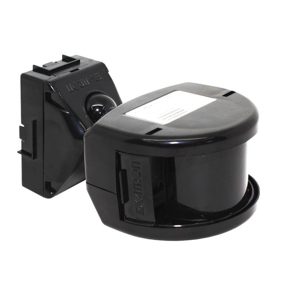 Sensor De Presença Externo Bivolt Preto Exatron
