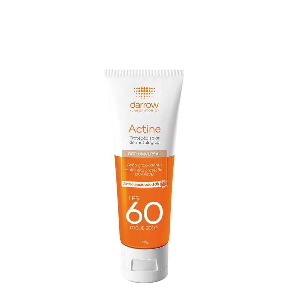 Darrow Actine FPS60 - Protetor Solar com Cor 40g
