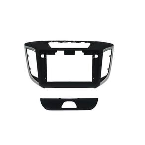 Moldura 9 pol. Hyundai Creta 14 a 21 - Preta c/ Friso - Fiamon