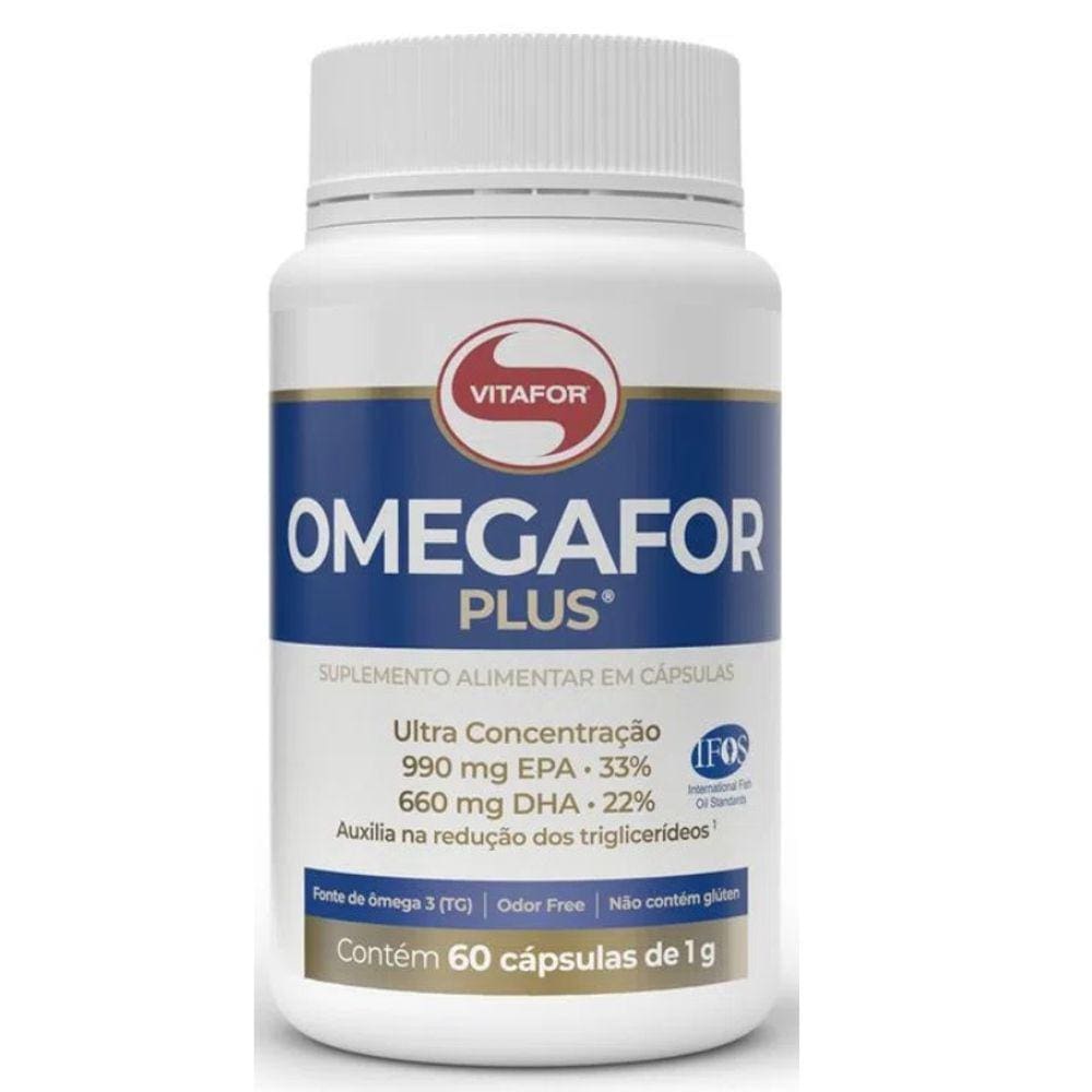 Omegafor Vitafor Cápsulas Ômega 3 Dha 660mg Epa 990mg