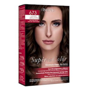 Amend Supéria Color 673 Marrom Quente - Tonalizante