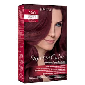 Amend Supéria Color 466 Vermelho Borgonha - Tonalizante