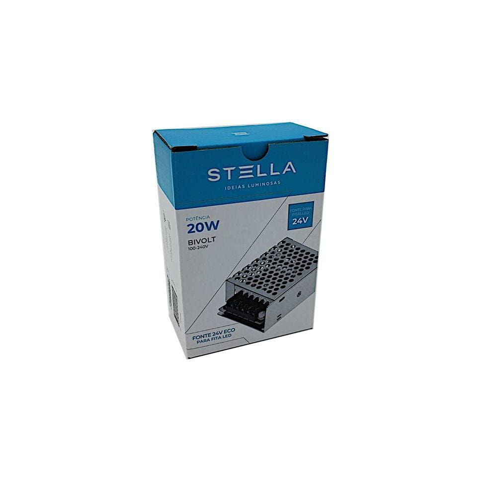 Fonte 24V Eco 20W Para Fita Led