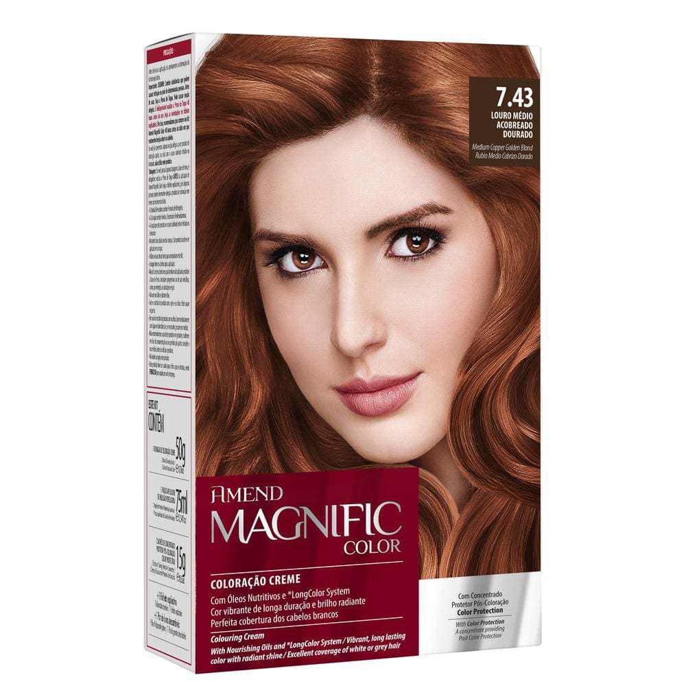 Amend Magnific Color 7.43 - Coloração 200g