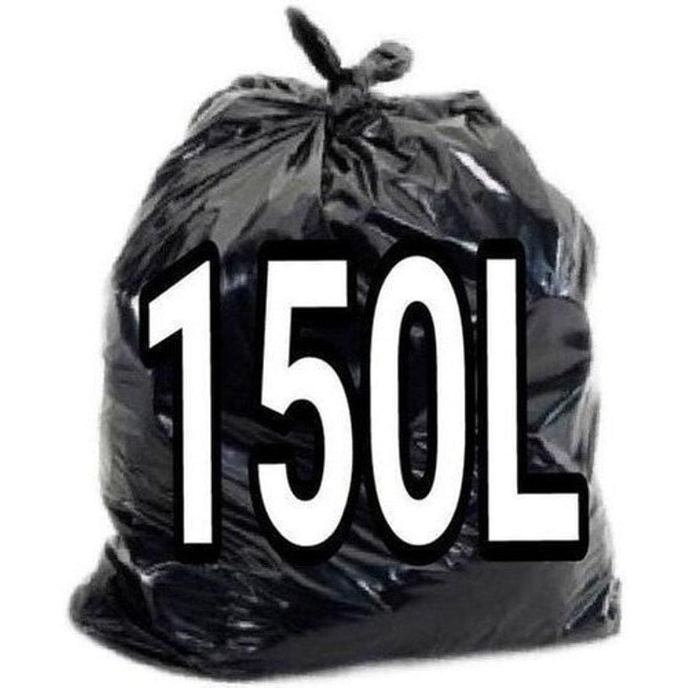 Saco De Lixo 150 Litros Super Reforçado 100un