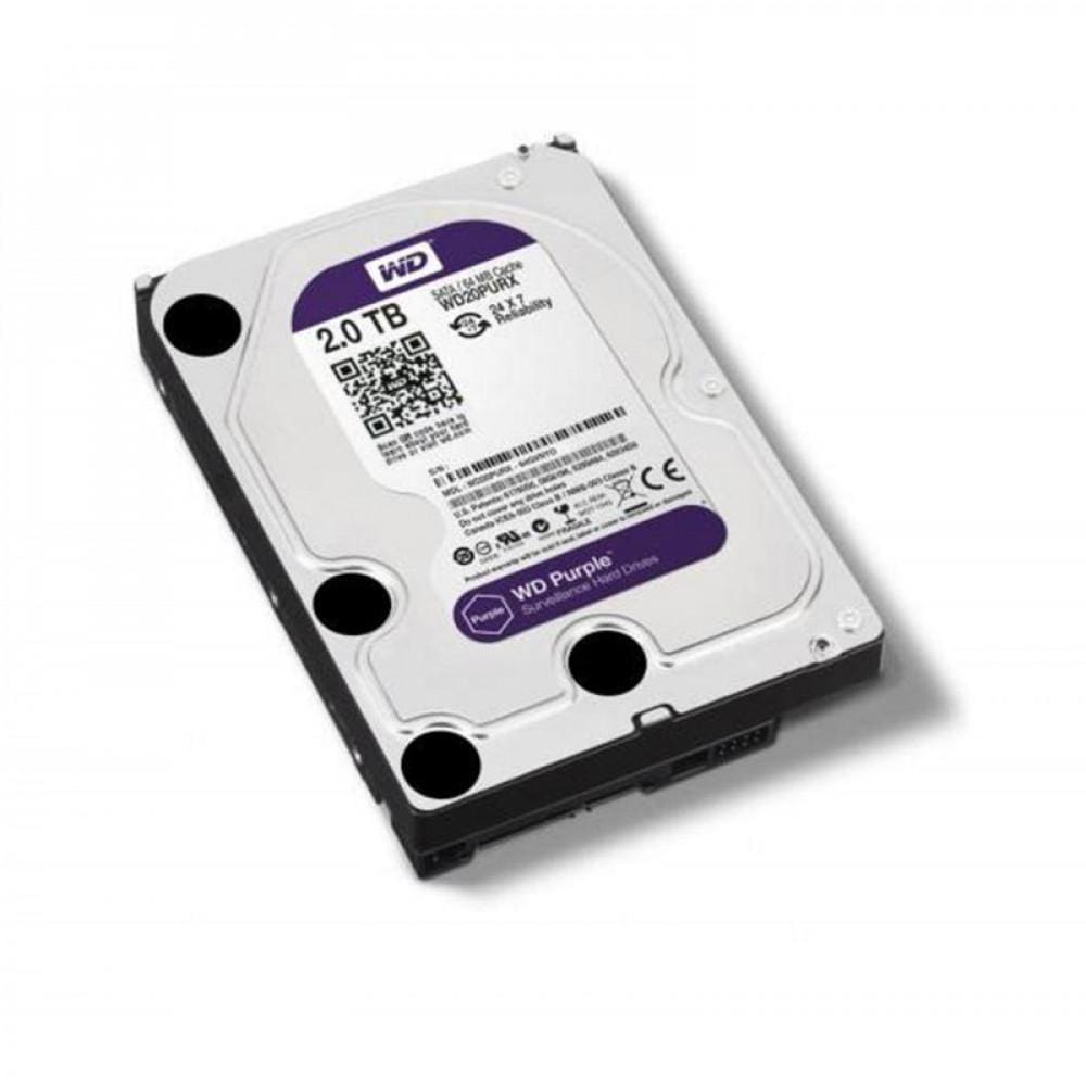 Hd 2Tb Wester Digital Sata Purple Wd20Purx
