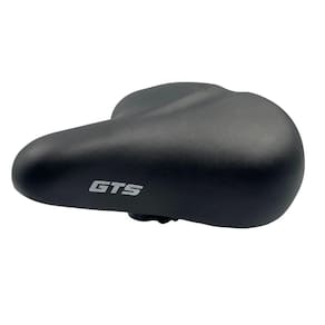 Banco Selim Sela Gts Mola Mtb Confortável Preto