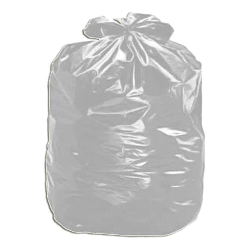 Saco De Lixo Cinza 100L Pacote Com 100