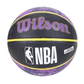 Minibola de Basquete Wilson NBA Los Angeles Lakers Dribbler em