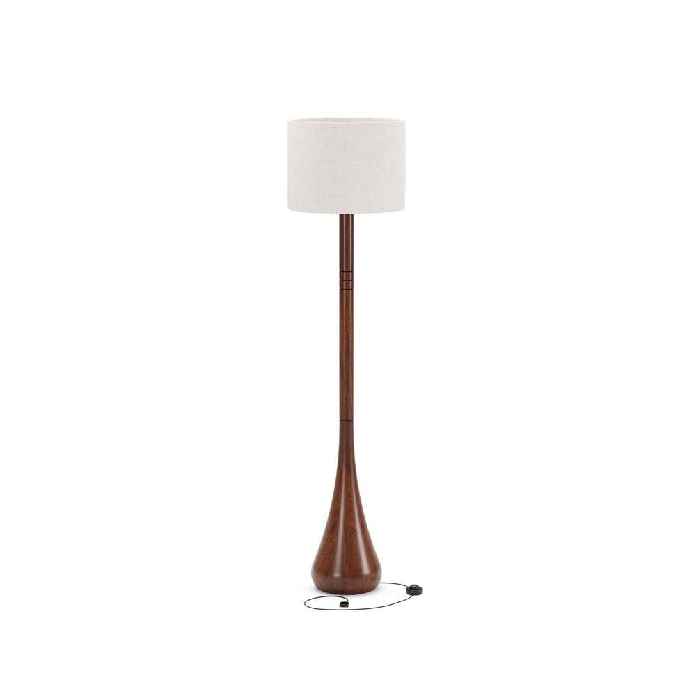 Luminária de Chão Dubai Seiva Móveis Castanho