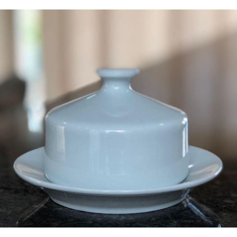 Manteigueira Pires 150ml - Porcelana branca