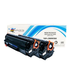 Kit 2 Toner Compatível Com Hp P1005 P1505 M1120 M1132 P1102 | 85A 36A 35A 1.8K Paginas - Cartucho & Cia