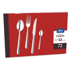 Cda Faqueiro Turim 72 Peças Inox Brinox Inox