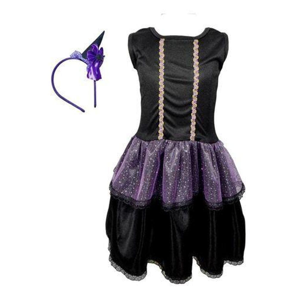 Fantasia Vestido Bruxinha