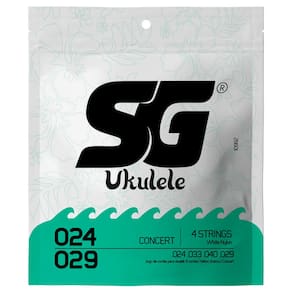 Encordoamento Sg Ukulele Nylon Concerto 0.024 - 0.029