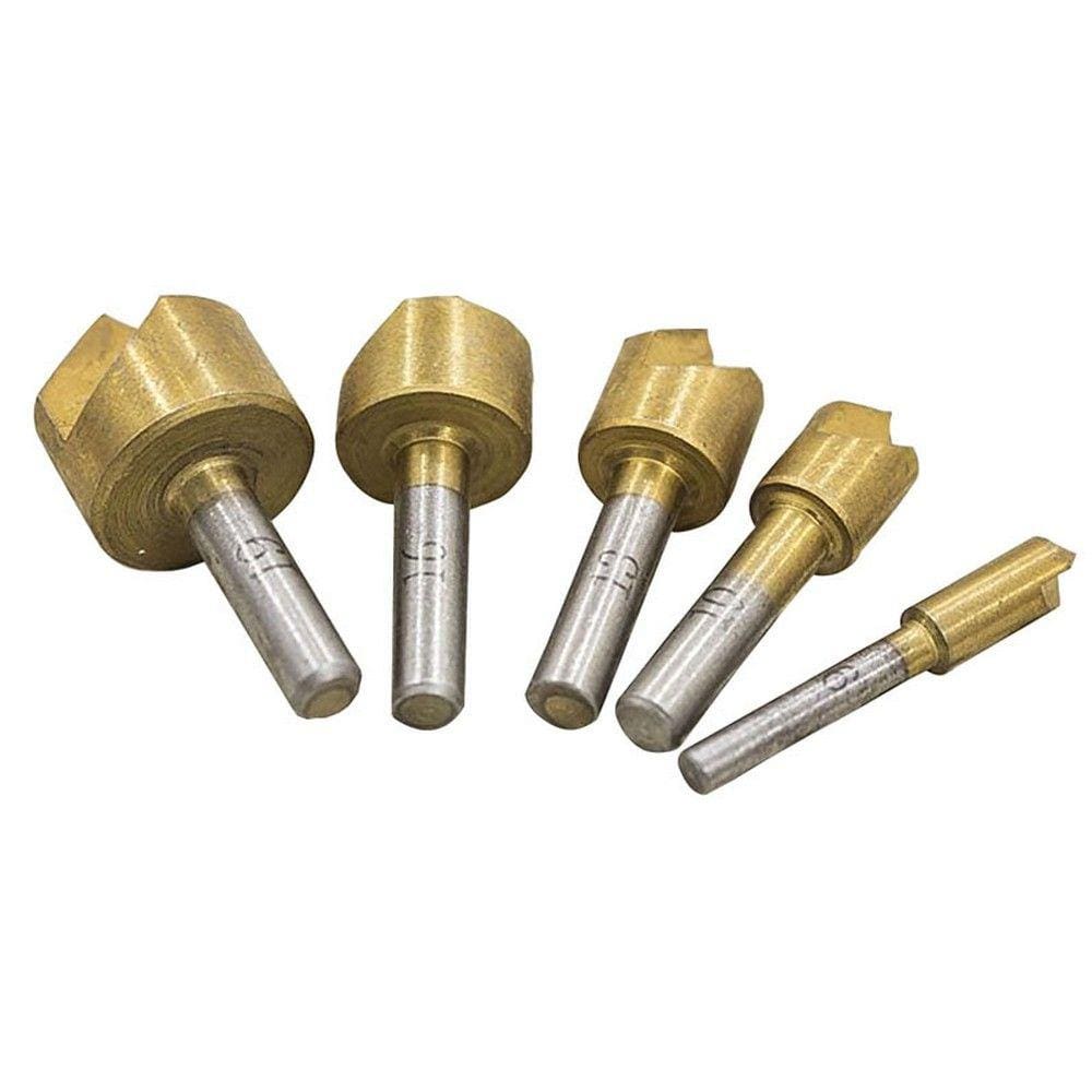 Escareador Titanio Jogo C/05 Pcs Silverline 934106