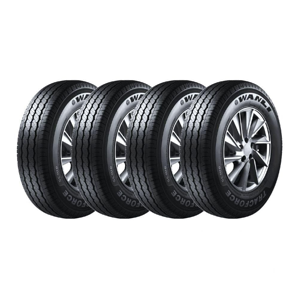 Kit 4 Pneus Wanli Aro 14C 185R14C SL-106 8 Lonas 102/100R