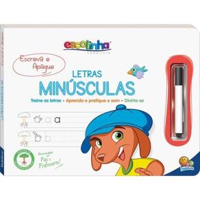 Escolinha Escreva E Apague Ii: Letras Minusculas