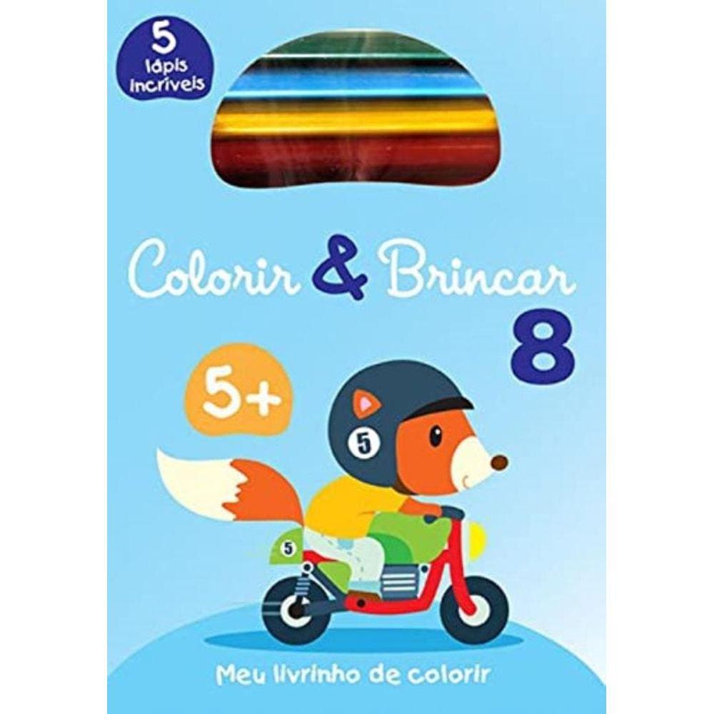 Colorir & Brincar 8 : Azul