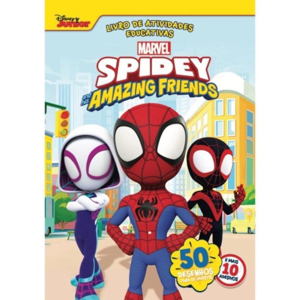 50 Páginas Educativas Marvel - Spidey