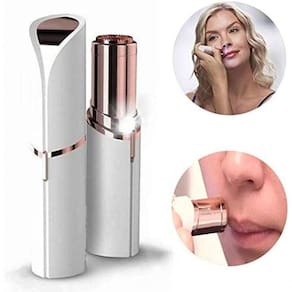 Baton Portátil Depilador Pelos Faciais Indolor Usb Batom