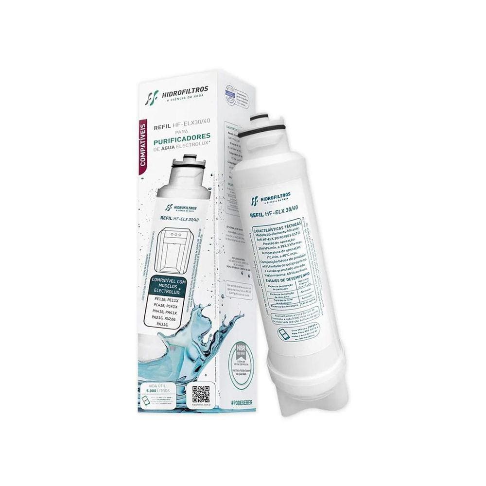 Refil Filtro Purificador Electrolux Pe11X Pe11B Pa21G Pc41B