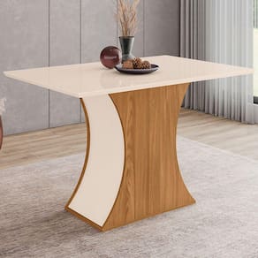 Mesa De Madeira Selena Nature/off White Sci18 - Henn