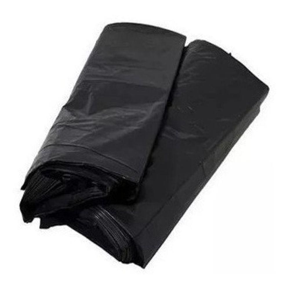 Saco Para Lixo De 80L Grosso Reforçado Pacotes Com 5Kg Preto