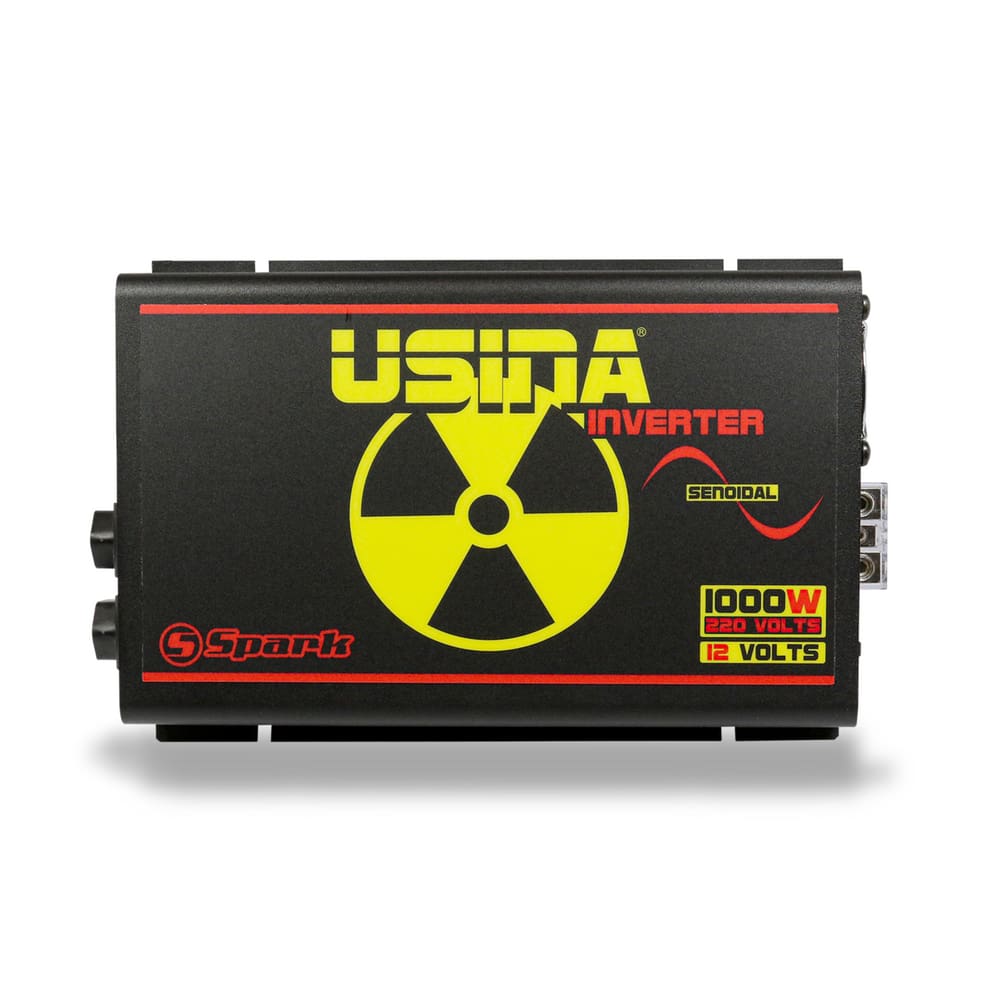 Inversor de Tensão Estável 1000W Usina 12V para 220V Senoidal