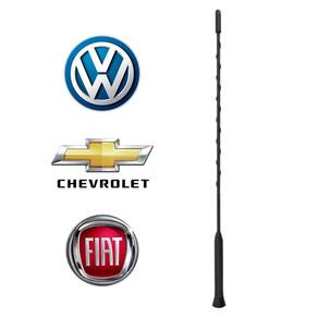 Haste para Antena de Teto Espiral VW/GM/FIAT Rosca Externa 5mm