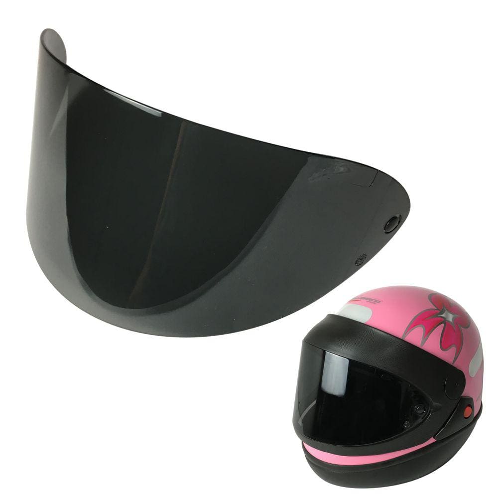 Viseira Fumê Anti-risco 2,2mm Capacete San Marino / EBF Bolt