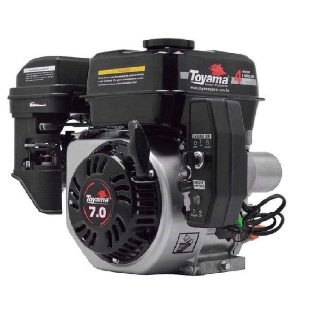 Motor A Gasolina 4T 7.0Hp C/Sensor P/Eletrica C/Kit Chave Te70ek-Xp