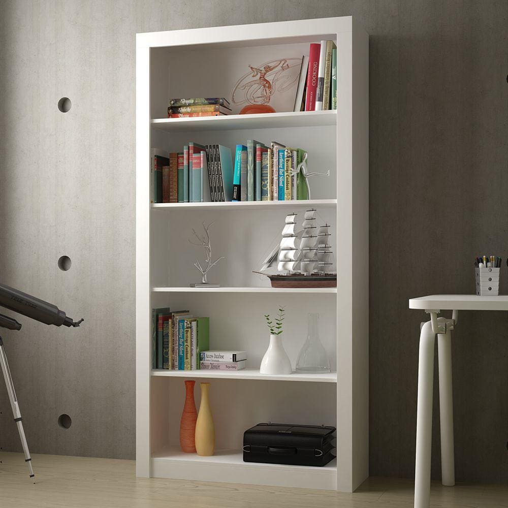 Estante Para Livros Branco - Pnr Móveis