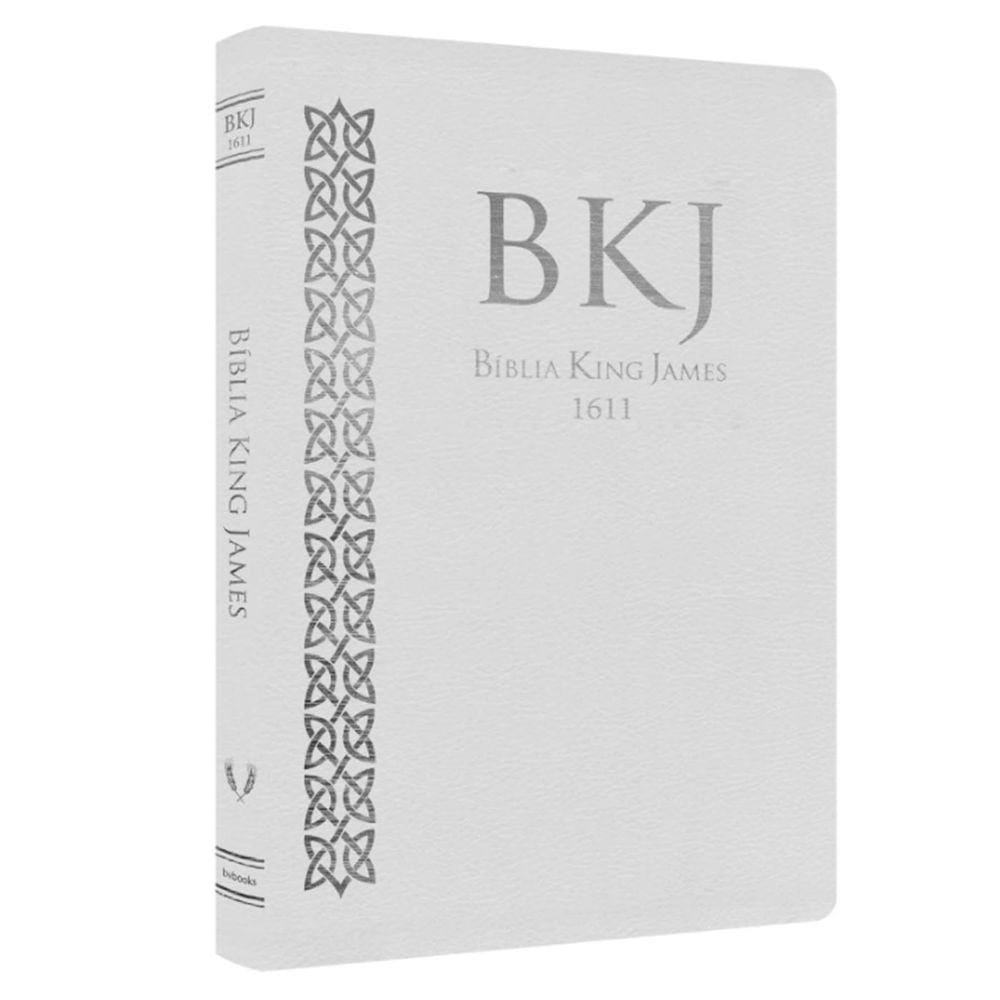 Bíblia King James BKJ 1611 Ultrafina Slim Branca