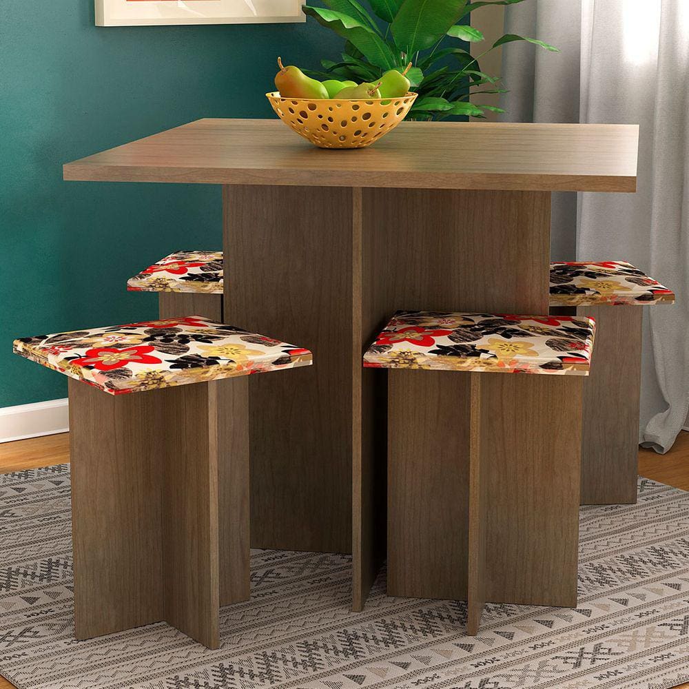 Sala De Jantar 4 Lugares Avela - Hecol Móveis